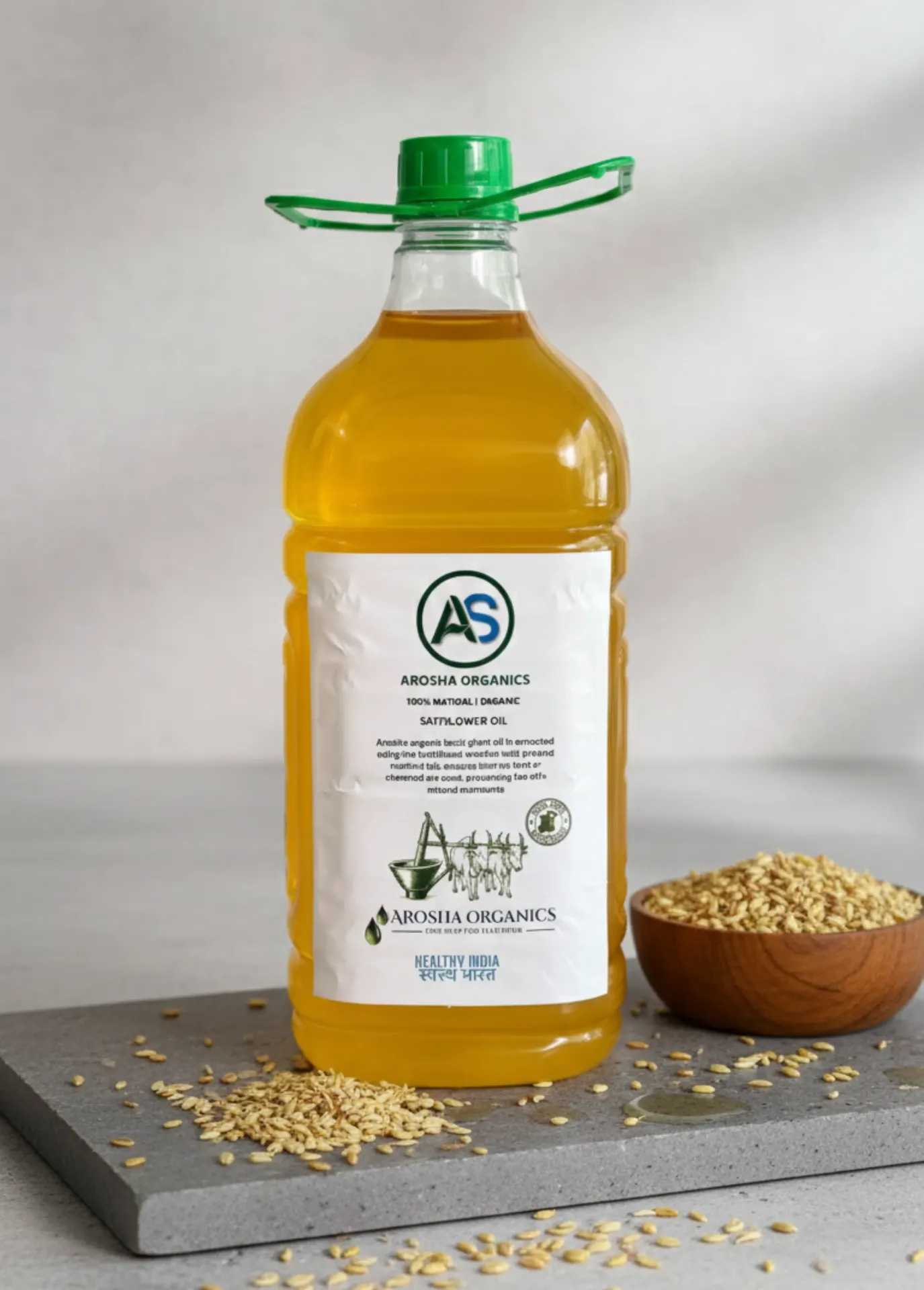 Wood Pressed safflower Oil 5L