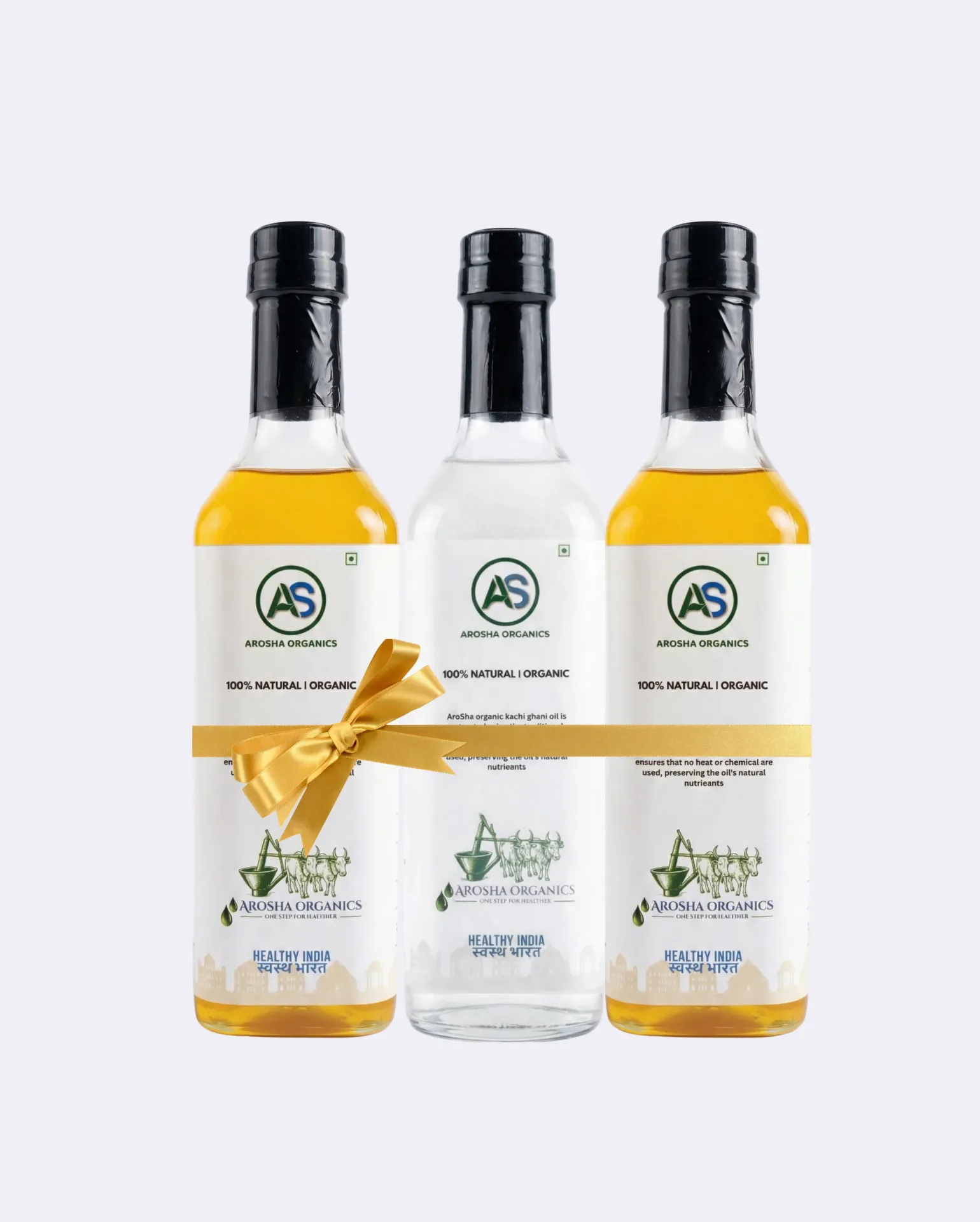 Combo Pack 2 Safflower & 1 Coconut Oil