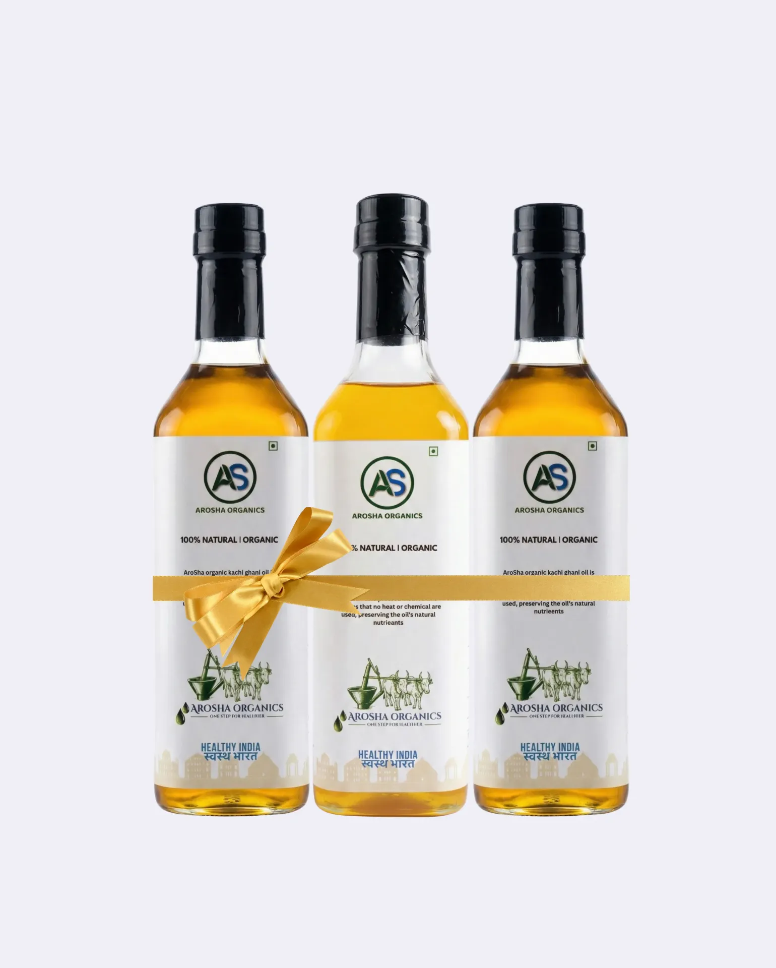 Combo Pack 2 Groundnut & 1 safflower Oil 