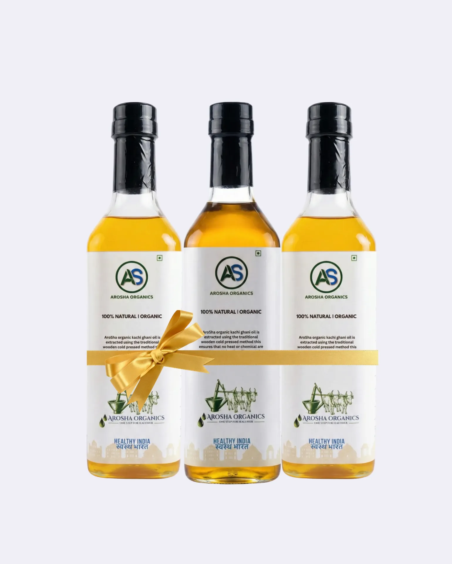 Combo Pack 2 Groundnut & 1 safflower Oil