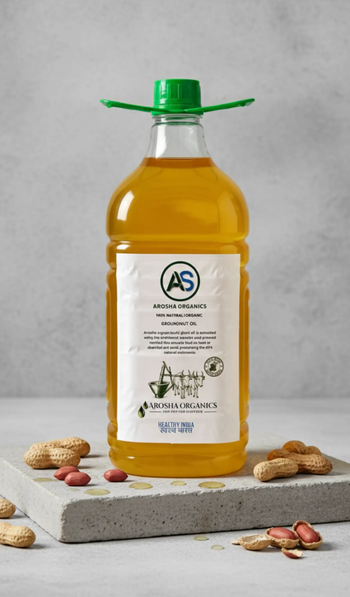 Wood Pressed Groundnut Oil 5L